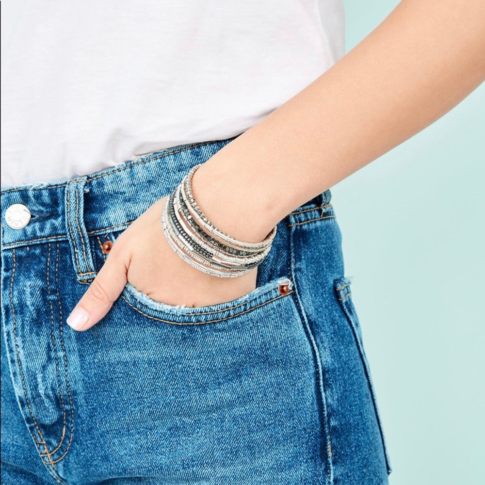 Stella & Dot Celine Wrap Bracelet - Picture 6 of 7